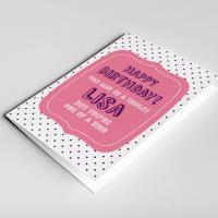 You're One of a Kind Triplet Birthday Card, Funny Triplet Card, Triplet Sister Card, Triplet Birthday Card, Triplets Card, For Triplets