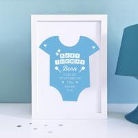 Birth Print Personalised, Baby Birth Stats Print, Baby Boy Birth Print, New birth print, Newborn Birth Print, Birth Statistics, New Baby Boy