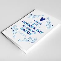 First Father's day card for husband, First Father's Day Gift, New Dad, First Father's Day Baby, 1st Father's Day Card, 1st Father's Day Gift