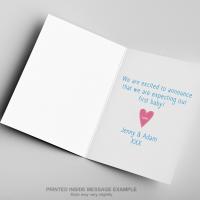 New Baby Card, You're going to be an Auntie Card - Aunt Card, Expecting Card, Pregnancy Announce, Pregnancy Reveal, Pregnant, Auntie Gifts
