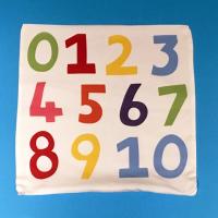 Kids Number Cushion Cover, Number Pillow, Kids Cushion, Kids Pillow, Nursery Cushion, Kids Learning Numbers, Nursery Decor, Kids Room Decor