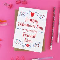 Palentine&#39;s day card, friends valentine card, funny valentines, single friend card, palentine card, funny friend card, valentine for friend