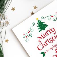 Boyfriend Christmas Card, Gift For Boyfriend, Romantic Christmas, Christmas Boyfriend Card, Boyfriend Xmas Card, Christmas Love