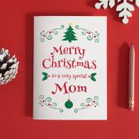 Mother Christmas Card, Mom Christmas Gift For Mother, Mother Card, Mother in Law Gift, Christmas Mother Card, Mother Present, Mommy Card