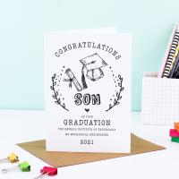 Graduation Card, Graduation Card Masters, University Graduate, Congratulations Card, Graduation Gift, Exam Card, Graduate Card, Degree Card