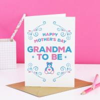 Mothers Day Mummy to be Card, Mum to be card, Nanny to be card, Nanna to be card, Mother's Day mum to be gift, Pregnant mothers day card