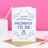 Mothers Day Mummy to be Card, Mum to be card, Nanny to be card, Nanna to be card, Mother's Day mum to be gift, Pregnant mothers day card