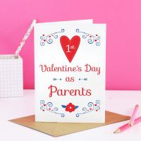 New Parents Valentine's day card