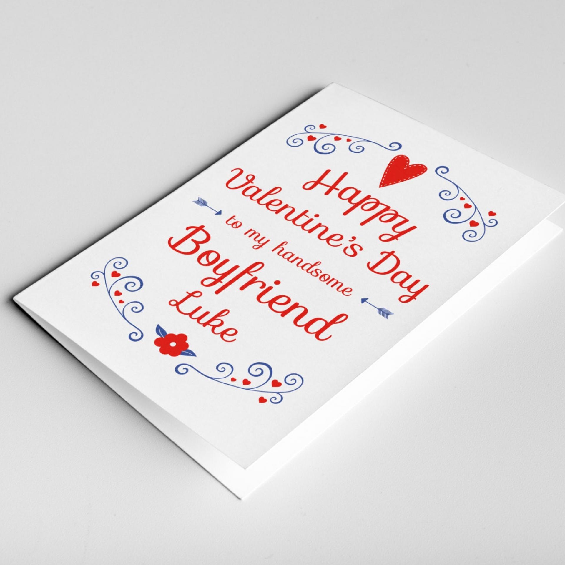 Boyfriend Valentines day card, Boyfriend Valentines day gift, Boyfriend valentine gift, card for boyfriend, Valentines day card