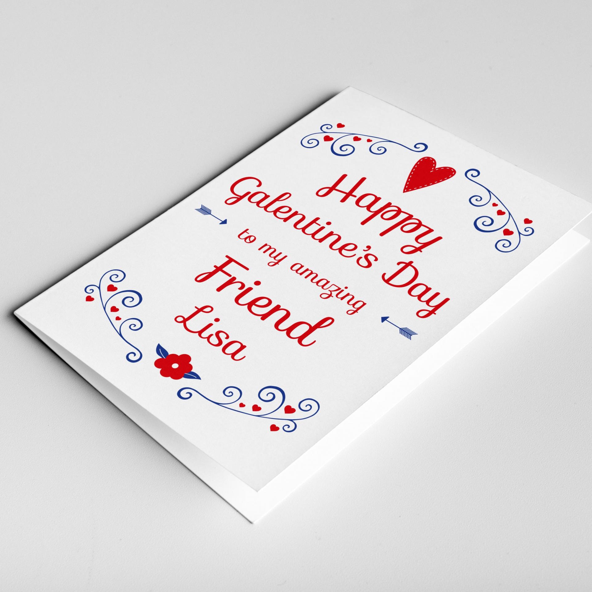 Galentine's Day Card, Galantines Card, Card for Best Friend, Card for Girlfriend, Galentines Day Gift, Galantines Gift, Parks and Rec card