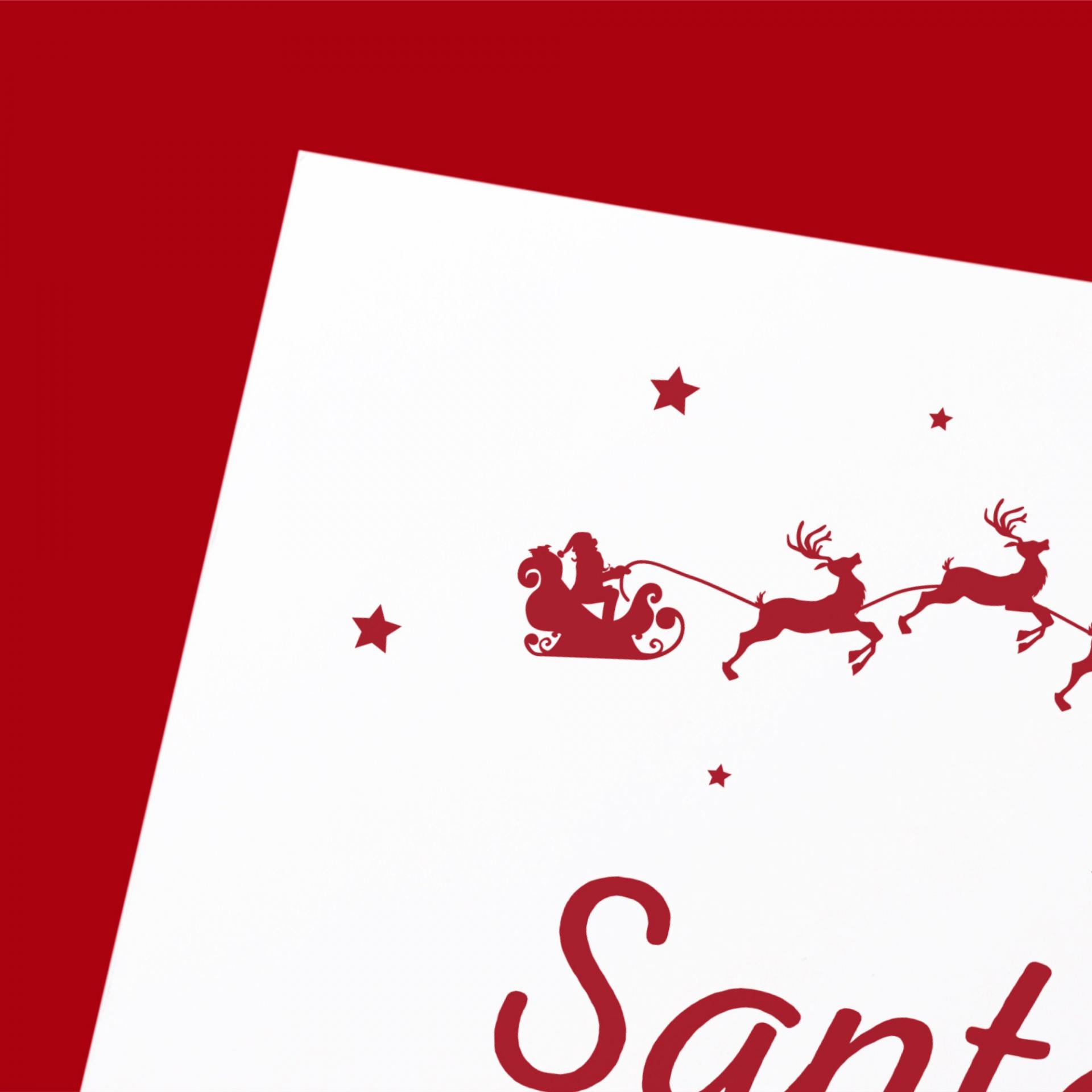 Christmas printable, Santa Stop Here Sign - Christmas Print - Printable pdf - Christmas Decorations - Santa Claus - Father Christmas