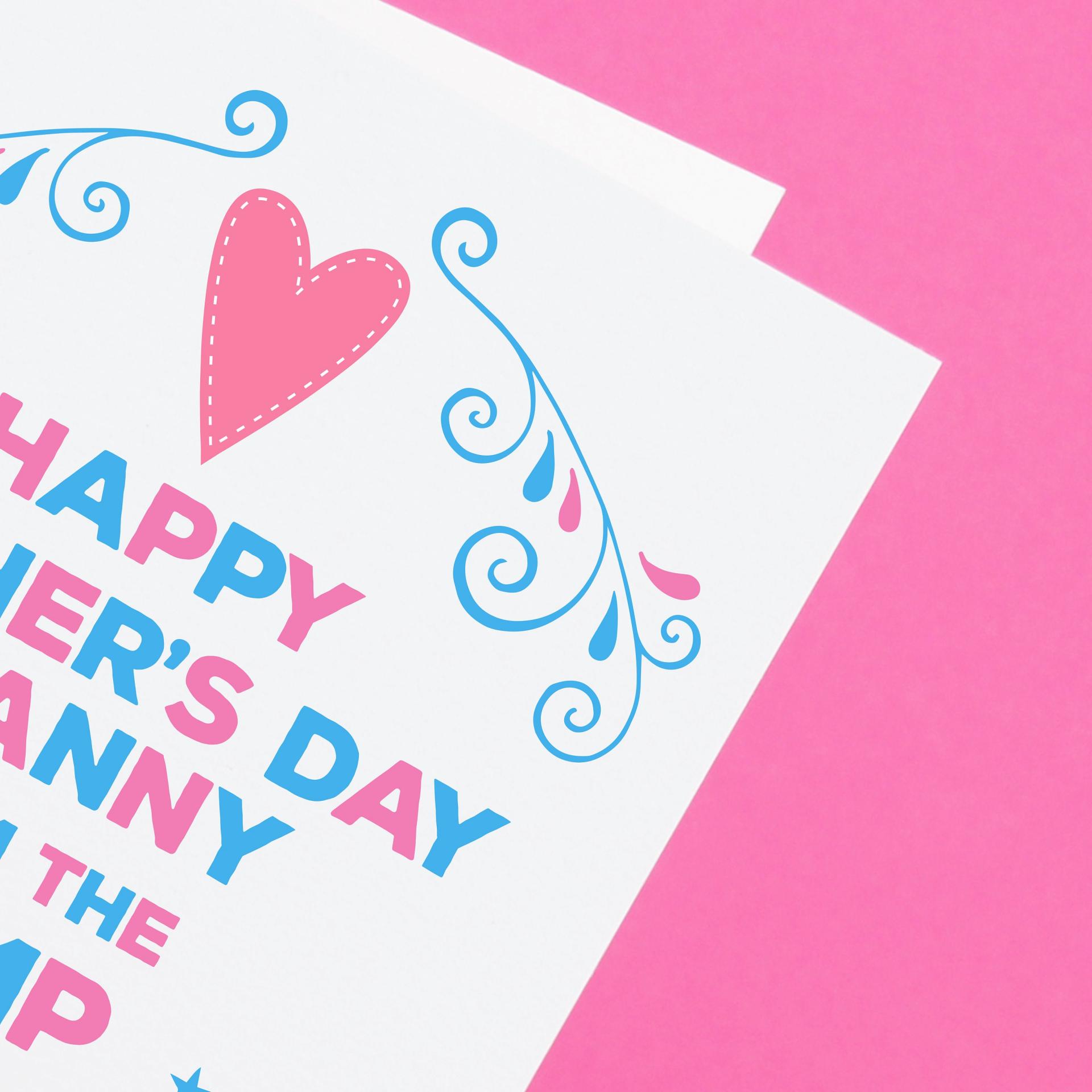 Grandma Mother's Day From The Bump, Grandma from bump card, Nanny to be card, Grandma Mother's day card, nanny mothers day, baby to be card