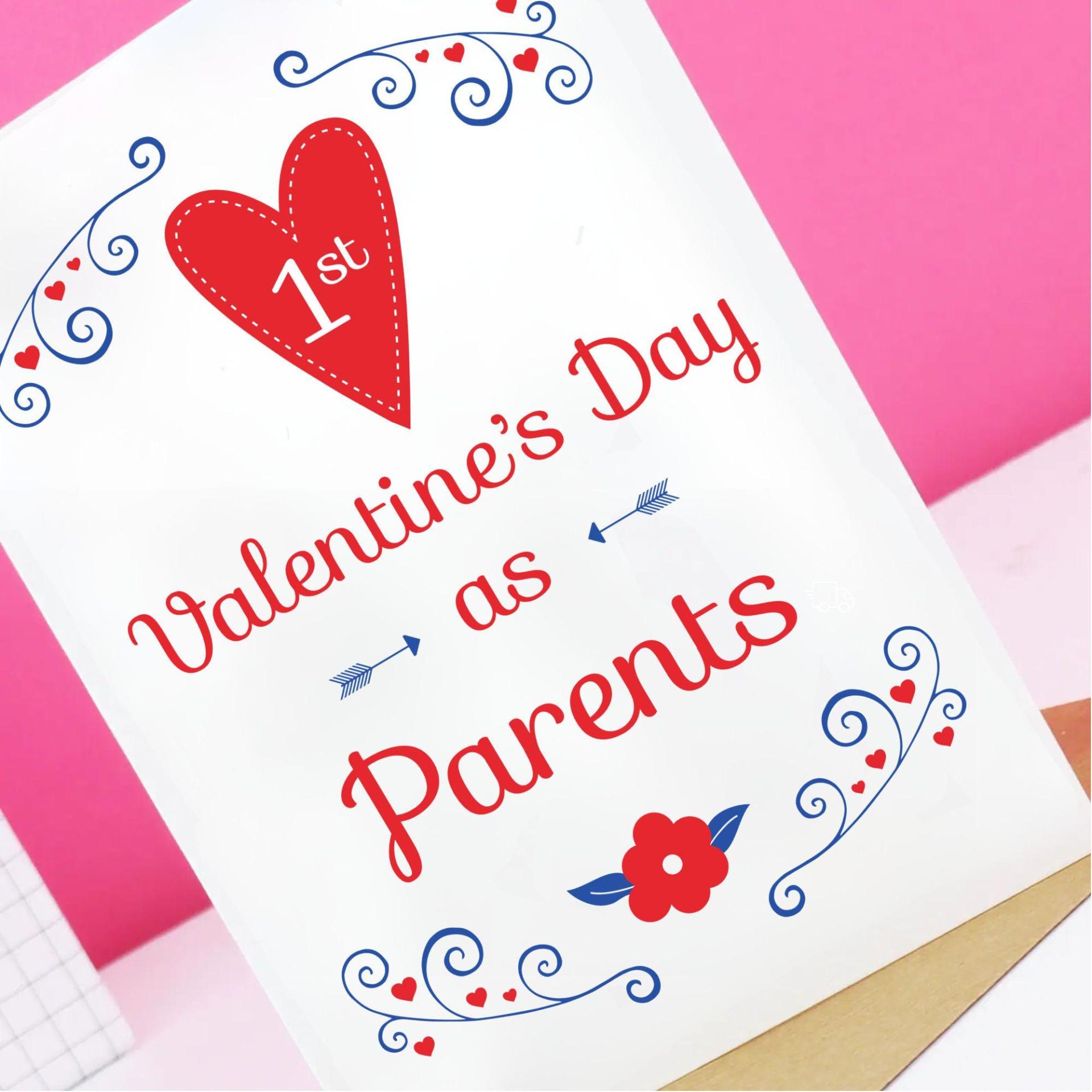 New Parents Valentine's day card