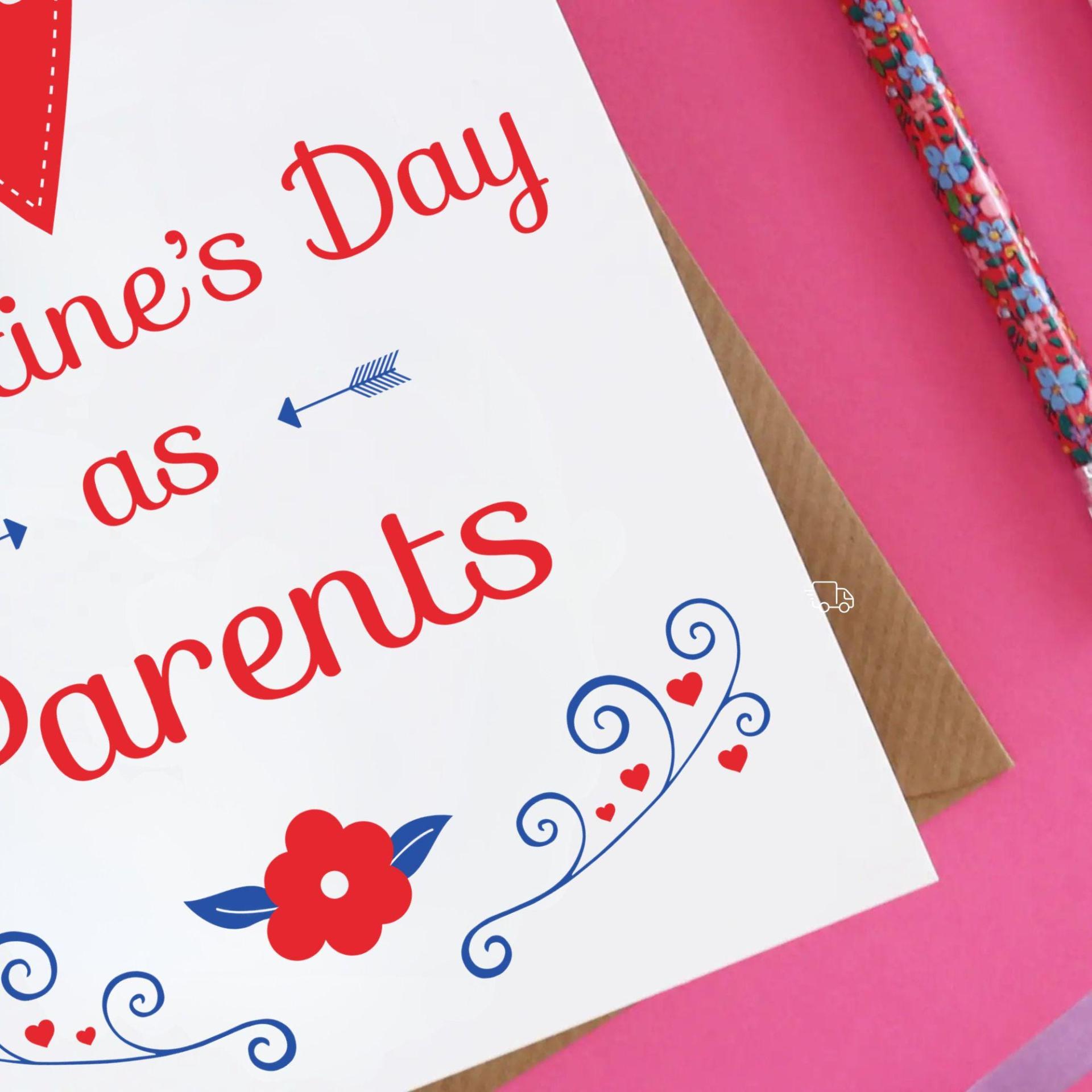 New Parents Valentine's day card