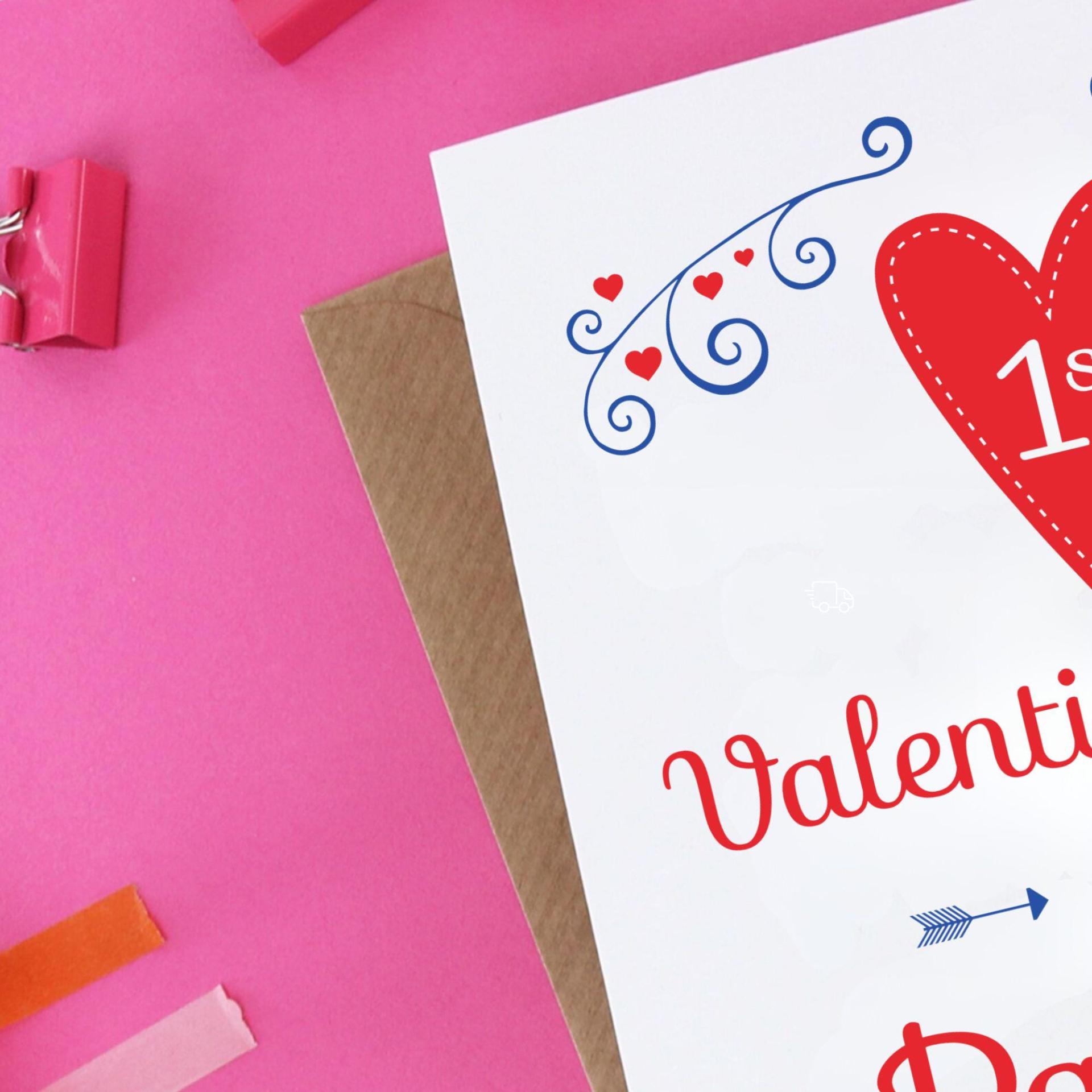 New Parents Valentine's day card