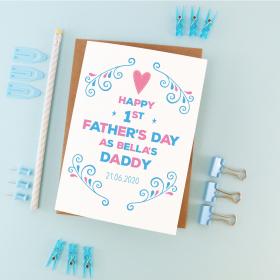 First Father&#39;s day card for husband, First Father&#39;s Day Gift, New Dad, First Father&#39;s Day Baby, 1st Father&#39;s Day Card, 1st Father&#39;s Day Gift