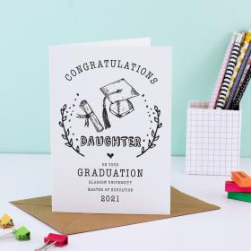 Graduation Card for Daughter, Graduation Card for Granddaughter, Graduation Card for Goddaughter, Graduation Card for Her, Graduate Card